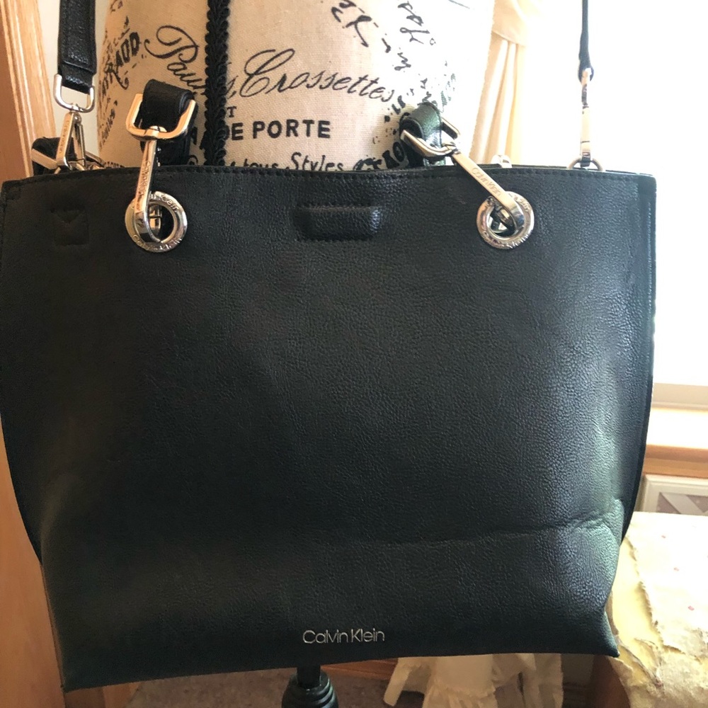Calvin Klein black shoulder bag